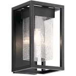Kichler Mercer Outdoor 7" 1 Sconce, Black/silver Highlights - 59060BSL. Fixed Price $199.99.