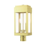 Livex Lighting 21236 York 20" Tall Outdoor Single Head - Brass. Fixed Price $743.96.