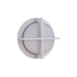 Craftmade Outdoor Small Round Bulkhead, Textured White/frost ZA5902-TW. Fixed Price $89.99.