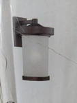Nuvo Lighting 62-642 14" Tall Led Outdoor Wall Mahogany Bronze Amber Glass. Fixed Price $92.95.