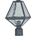 Crystorama GLA-9707-WT-BC Glacier Post Light Accessories Black Charcoal. Fixed Price $158.40.