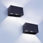 2 Pack Waterproof Led Wall Sconce, 16W Indoor/outdoor, Adjustable Angle. Fixed Price $90.99.