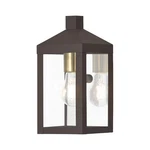 Livex Lighting 20581 Bronze Nyack Single 11"H Outdoor Wall Sconce. Fixed Price $237.96.