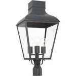 Crystorama DUM-9808-GE Dumont 3 Light 25.75 Inch Graphite Outdoor Post. Fixed Price $638.40.