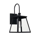 Capital Lighting 926812 Black Belmore Single 18"H Outdoor Wall Sconce. Fixed Price $228.00.
