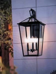 Aloa Decor 22 In. 3-LIGHT Classic Large Outdoor Wall Lantern Matte Black Sconce. Fixed Price $94.95.