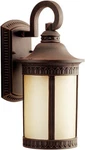 Kichler 10904PR Randolph 1LT 16IN 18W Cfl Exterior Wall Lantern, Prairie Rock Fi. Fixed Price $60.00.