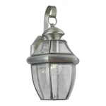 Forte Lighting Brass Outdoor Wall Lantern Antique Pewter 1201-01-34. Fixed Price $76.50.