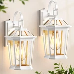 Vianis 2 Pack Outdoor Wall Lights Dusk To Dawn Exterior Fixture For House. Fixed Price $155.14.