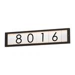 Maxim 53651 Contemporary Led Lighted Address Frame. Fixed Price $77.40.