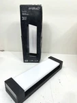 Artika Glacier Pro 21 In. Black Modern Large Led Outdoor Lantern Sconce*used. Fixed Price $59.99.