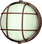 Pair 2 Trans Globe Lighting 41505 Rt Rust Medium Round Outdoor Bulk Head. Fixed Price $34.99.