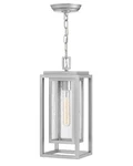 Hinkley Lighting 1002-LV Republic 7"W Led Outdoor Mini Pendant Nickel. Fixed Price $283.90.