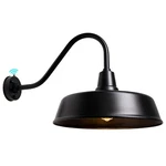 Gooseneck Barn-lights Outdoor Fixture 21 Inch Farm Style Black Large Lighti.... Fixed Price $356.28.