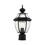 Livex Lighting 2153 Black Monterey 1-LIGHT Outdoor Post. Fixed Price $183.96.