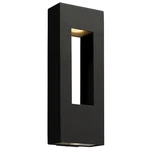 Hinkley Lighting Atlantis Outdoor 2 4" Wall, Black/etched 1649SK-LL. Fixed Price $669.00.