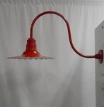 Vintage Radial Wave Lighting Fixture Gooseneck 200W Max New. Fixed Price $198.00.