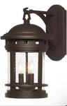 Designers Fountain Sedona 20 Outdoor Wall Lantern 3-LIGHT Oil Rubbed Bronze New. Fixed Price $59.50.