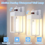 Letry Pack Motion Sensor Outdoor Wall Light Waterproof E26 Rectangle Lamp. Fixed Price $66.99.