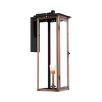 Primo Lanterns AT-27G Alantowne 28" Tall Gas Wall Sconce Copper. Fixed Price $693.00.