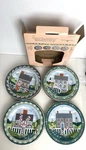 Sakura Claire Murray Nantucket 4 Salad Dessert Plates 8.5 Flowers Light House. Fixed Price $69.00.