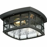 Quoizel SNN1612K 2-LIGHT Stonington Outdoor Lantern Mystic Black. Fixed Price $182.68.