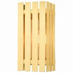Livex Lighting 20751-12 Greenwich Outdoor Wall Sconce Satin Brass. Fixed Price $150.00.