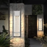 Asd Led 18 Bubble Glass Wall Light Fixture Outdoor Indoor Seeded Sconce 3CCT. Fixed Price $174.50.