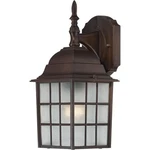 Nuvo Lighting 60/4905 Adams 14 Inch Rustic Bronze Outdoor Wall Lantern. Fixed Price $59.99.