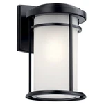 Kichler Toman Medium 1 Outdoor Wall Light, Black - 49687BK. Fixed Price $189.97.