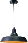 Vaxcel Lighting T0373 Bronze/gold Dorado Single 15"W Outdoor Pendant. Fixed Price $134.99.