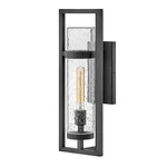 Hinkley Lighting Cordillera Outdoor Small Wall, Black/clear - 14904BK. Fixed Price $279.00.