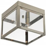 Livex Lighting Nyack 2 Outdoor Ceiling Mount Nickel. Fixed Price $170.70.