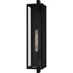Matte Black Outdoor Wall Lantern From The Dale Collection. Fixed Price $179.99.