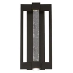 Eurofase Hanson Outdoor Large Led Wall Sconce, Black/clear 35947-011. Fixed Price $556.00.