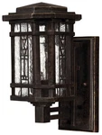 Hinkley Tahoe 12" High Regency Bronze Outdoor Wall Light. Fixed Price $379.00.