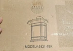 Trans Globe Outdoor Light #5821-1BK. Fixed Price $59.69.
