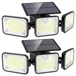 Solar Outdoor Lights, 2 Packs 180 Led 3000LM Motion Sensor Outdoo.... Fixed Price $33.40.