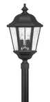 Hinkley Lighting H1677 Edgewater 120V 4 27" Tall Post - Black. Fixed Price $719.00.
