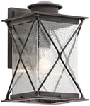 Kichler Argyle 12 3/4"H Weathered Zinc Outdoor Wall Light. Fixed Price $284.99.