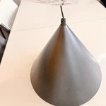 Artika Denali Led Pendant Light Matte Black White Modern Cone Indoor Fixture. Fixed Price $59.99.