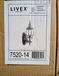 Brand New Livex Lighting 7520-14 Frontenac Outdoor Wall Lantern. Fixed Price $98.94.