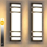 Exterior Wall LIGHTS,2PACKS 30W Dimmable Led Modern Porch & Patio Fix. Fixed Price $251.99.
