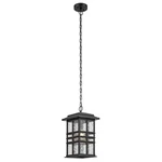 Kichler Beacon Square 1LT Outdoor Hanging Pendant, Black/hammered - 49833BKT. Fixed Price $339.99.