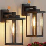 Wihtu Outdoor Porch Lights Fixtures Wall Mount, Dusk To Dawn Lighting.... Fixed Price $57.81.