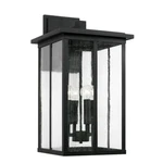 Capital Lighting Barrett Outdoor Wall Lantern, Black/antiqued - 943843BK. Fixed Price $376.00.