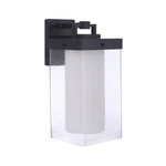 Craftmade Hayner 1 Light Small Outdoor Wall Mount, Midnight/seeded ZA5604-MN. Fixed Price $180.80.
