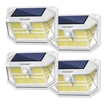 Tecknet 231 Led Solar Motion Lights Outdoor, 300 Angle & Lighting Modes, Pir. Fixed Price $39.71.