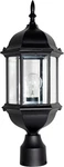 Designers Fountain 2976-BK Devonshire Outdoor Post Lanterns, 20IN H, Black. Fixed Price $71.45.