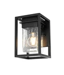 Elegant Lighting OD366W9 Morse 9" Tall Outdoor Wall Sconce - Black. Fixed Price $88.00.